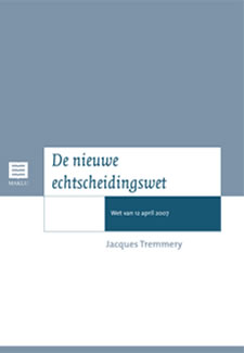 De nieuwe echtscheidingswet - Jacques Tremmery