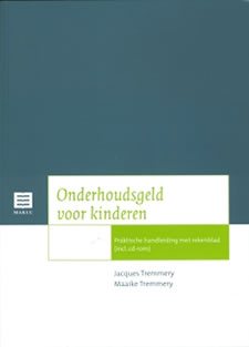 Onderhoudsgeld voor kinderen - Jacques Tremmery, Maaike Tremmery